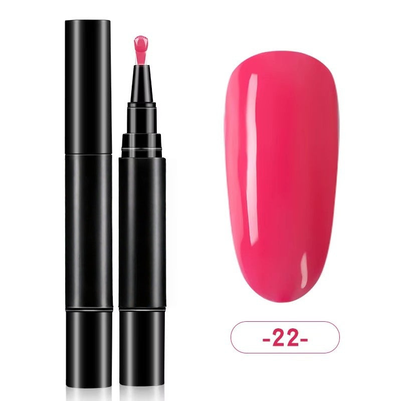 💅One Step Nail Gel Pen|No Base & Top Coat Needed