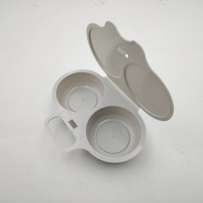 🥚 BUY 2 GET 1 FREE! Dual-Cavity Microwave Egg Poacher | Quick & Healthy Breakfast in Minutes 🍳