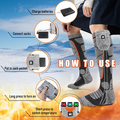 Rechargeable Heated Socks for Men & Women🔥