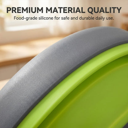 📢📢50% OFF！！ Foldable Drainer Basket with Water Channel Base