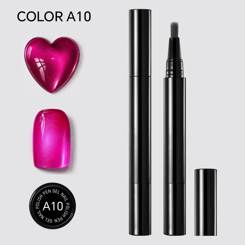 💅One Step Nail Gel Pen｜No Base & Top Coat Needed