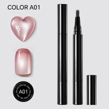 💅One Step Nail Gel Pen｜No Base & Top Coat Needed