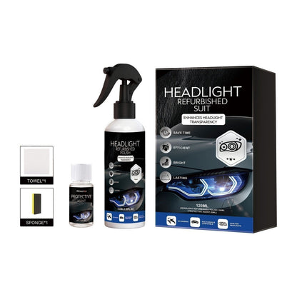 🚗 Buy 2 Get 1 FREE! 🔆 Professional Car Headlight Restoration Kit