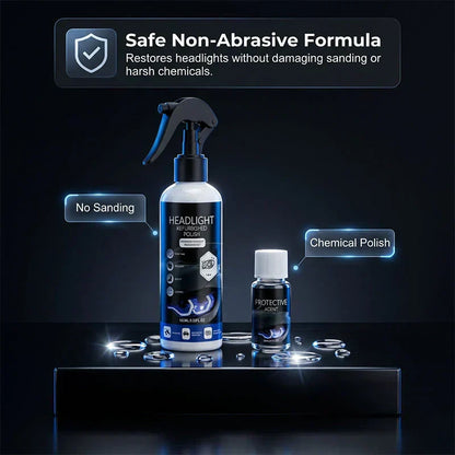🚗 Buy 2 Get 1 FREE! 🔆 Professional Car Headlight Restoration Kit