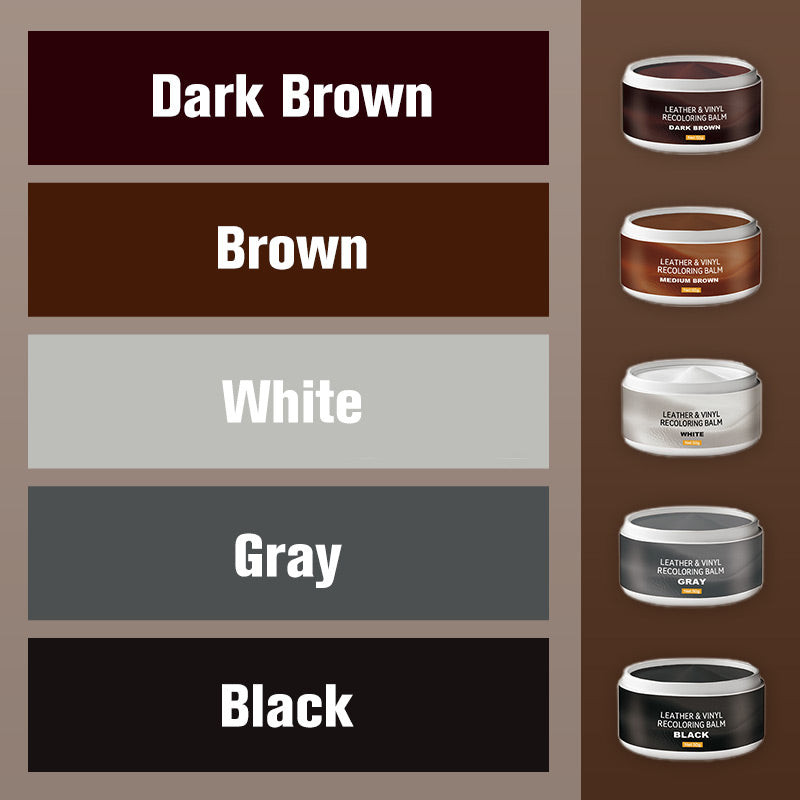 🔥Leather & Vinyl Recoloring Balm🛋️ Leather Repair Paste Fix Scuffs Restore Faded Leather