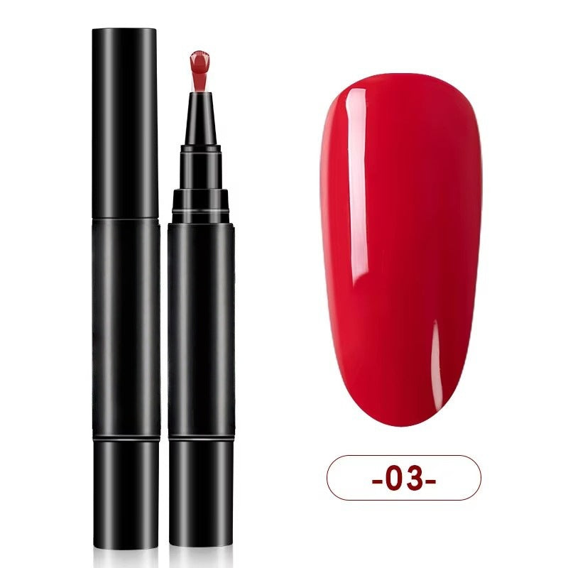 💅One Step Nail Gel Pen｜No Base & Top Coat Needed