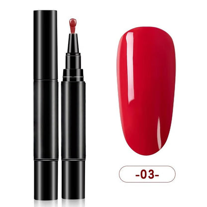 💅One Step Nail Gel Pen｜No Base & Top Coat Needed