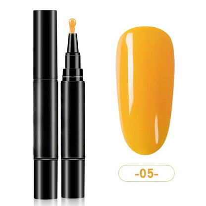 💅One Step Nail Gel Pen｜No Base & Top Coat Needed