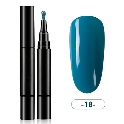 💅One Step Nail Gel Pen｜No Base & Top Coat Needed