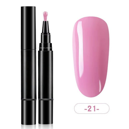 💅One Step Nail Gel Pen｜No Base & Top Coat Needed
