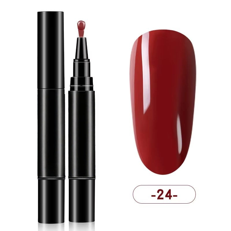 💅One Step Nail Gel Pen｜No Base & Top Coat Needed