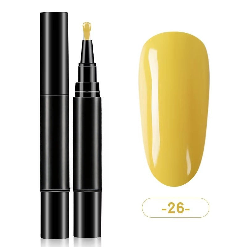 💅One Step Nail Gel Pen｜No Base & Top Coat Needed