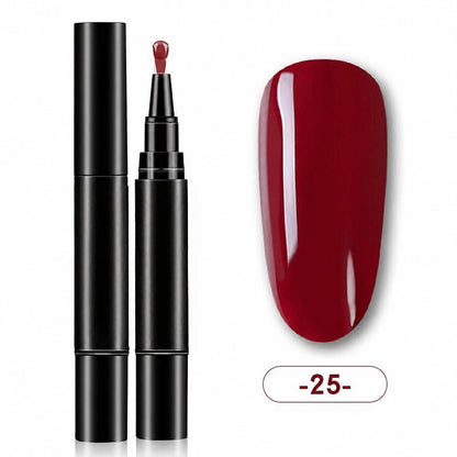 💅One Step Nail Gel Pen｜No Base & Top Coat Needed