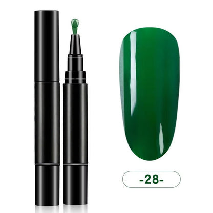 💅One Step Nail Gel Pen｜No Base & Top Coat Needed