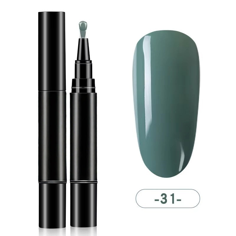 💅One Step Nail Gel Pen｜No Base & Top Coat Needed