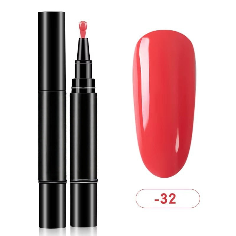 💅One Step Nail Gel Pen｜No Base & Top Coat Needed
