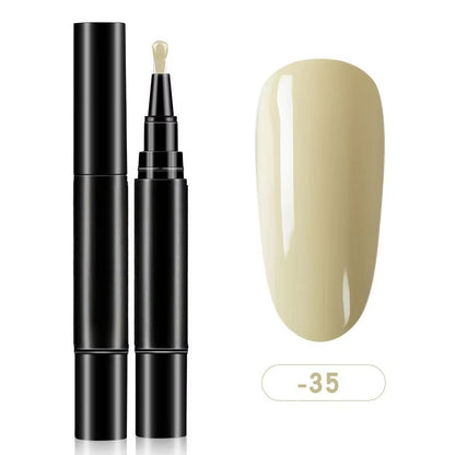 💅One Step Nail Gel Pen｜No Base & Top Coat Needed
