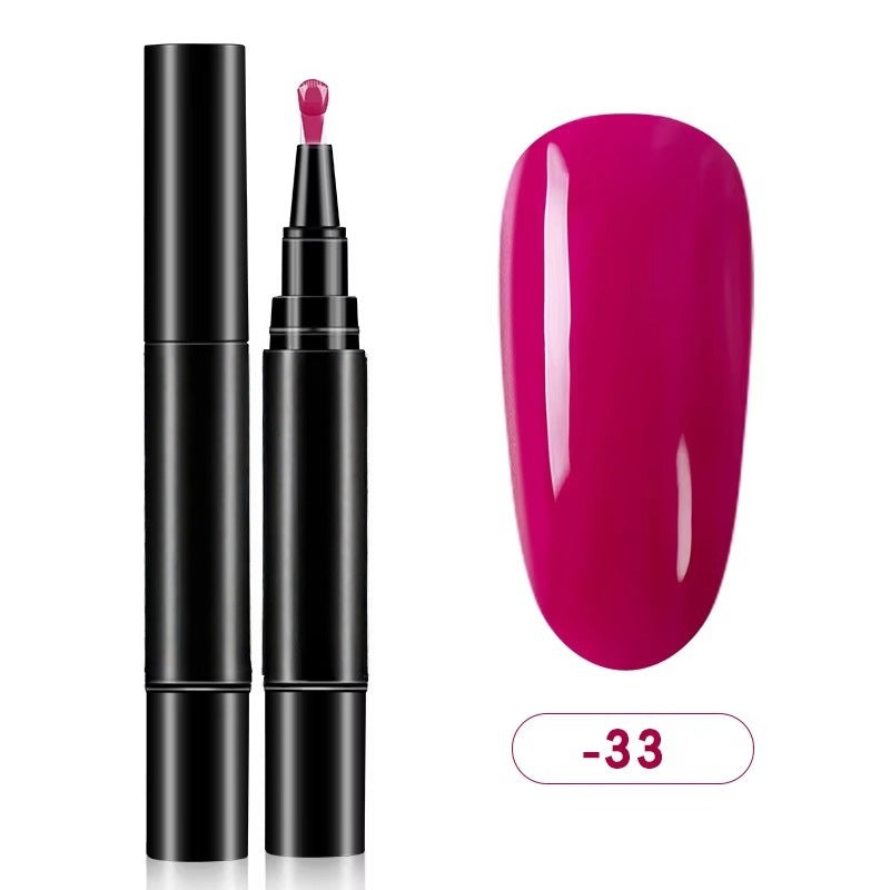 💅One Step Nail Gel Pen｜No Base & Top Coat Needed