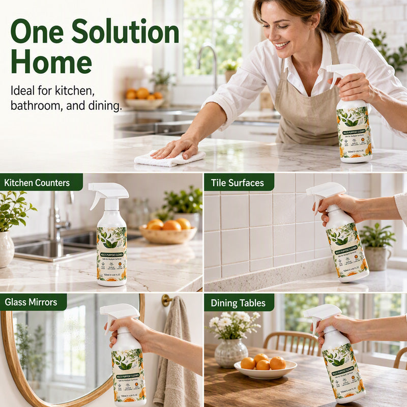 Heavy Duty Kitchen Degreaser Spray – Powerful Grease Remover For Home Cleaning