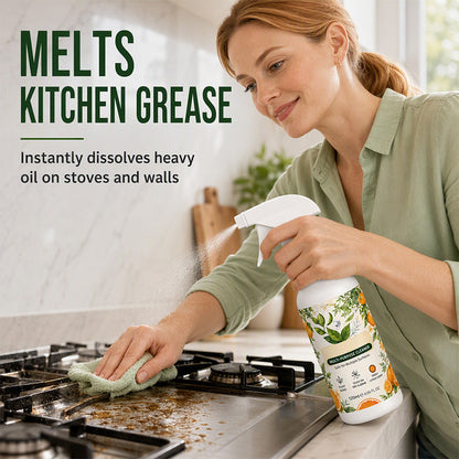 Heavy Duty Kitchen Degreaser Spray – Powerful Grease Remover For Home Cleaning